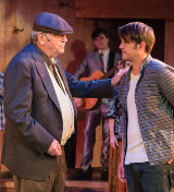 Denis Berkfeldt in “Once” at Miners Alley Playhouse with John Hauser, by Sarah Roshan